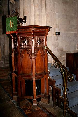 Winchester St Cross - The Pulpit